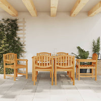 Thumbnail for 7-tlg. Garten-Essgruppe Massivholz Teak