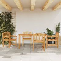 Thumbnail for 5-tlg. Garten-Essgruppe Massivholz Teak