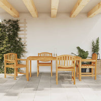 Thumbnail for 5-tlg. Garten-Essgruppe Massivholz Teak
