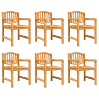 Thumbnail for 7-tlg. Garten-Essgruppe Massivholz Teak
