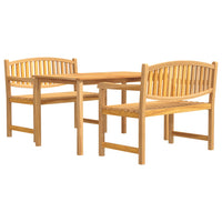 Thumbnail for 3-tlg. Garten-Essgruppe Massivholz Teak