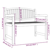 Thumbnail for 3-tlg. Garten-Essgruppe Massivholz Teak