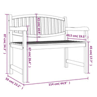 Thumbnail for 4-tlg. Garten-Essgruppe Massivholz Teak