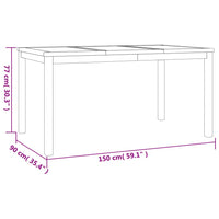 Thumbnail for 4-tlg. Garten-Essgruppe Massivholz Teak