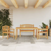 Thumbnail for 4-tlg. Garten-Essgruppe Massivholz Teak