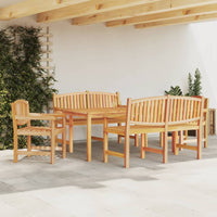 Thumbnail for 5-tlg. Garten-Essgruppe Massivholz Teak
