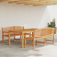 Thumbnail for 3-tlg. Garten-Essgruppe Massivholz Teak
