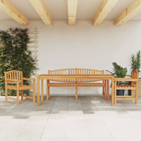Thumbnail for 4-tlg. Garten-Essgruppe Massivholz Teak