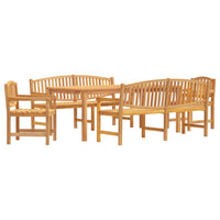 Thumbnail for 5-tlg. Garten-Essgruppe Massivholz Teak