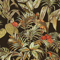 Thumbnail for DUTCH WALLCOVERINGS Tapete Bird-of-Paradise Schwarz