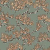 Thumbnail for DUTCH WALLCOVERINGS Tapete Kiefer-Motiv Grün