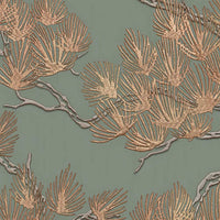 Thumbnail for DUTCH WALLCOVERINGS Tapete Kiefer-Motiv Grün