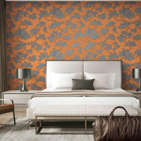Thumbnail for DUTCH WALLCOVERINGS Tapete Kiefer-Motiv Blau und Orange