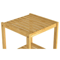 Thumbnail for EISL Badregal mit 4 Fächern Bambus 34x33x110 cm